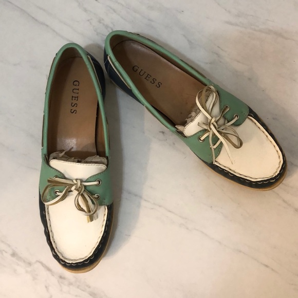 Guess Loafer Boat Shoes Women’s Size 8 - Picture 4 of 5